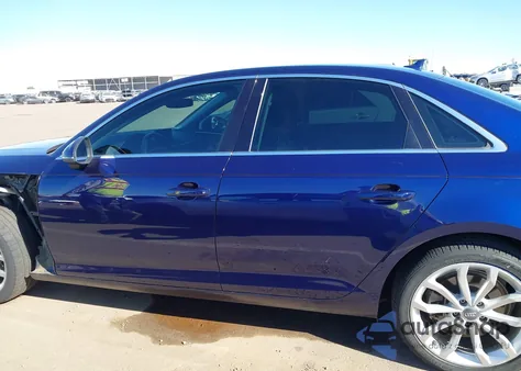 2019 Audi A4 40 Premium/40 Titanium Premium z USA, uszkodzony, nr VIN WAUGMAF4XKN001078